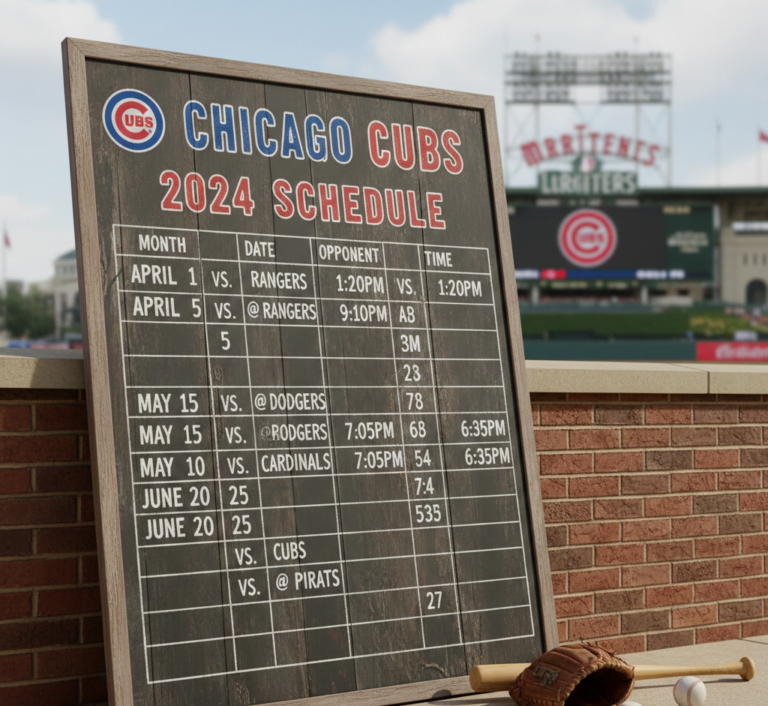 Cubs Schedule 2025: Complete Guide to the Season, Key Matchups, and Important Dates