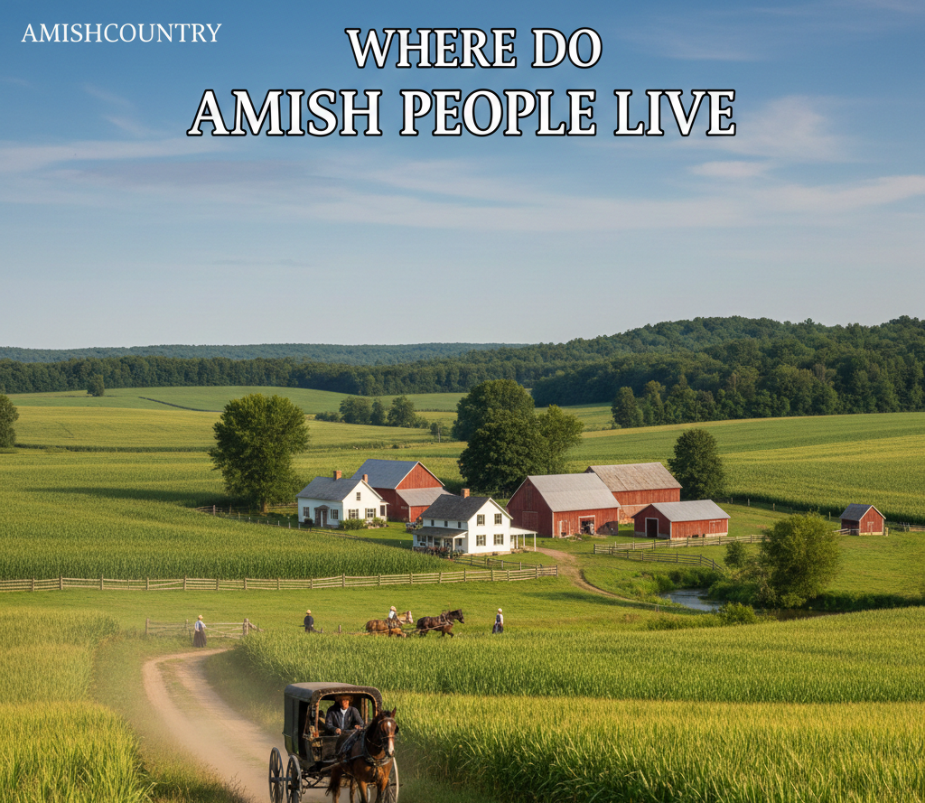 where do amish people live