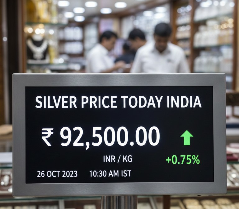 Silver Price Today India: Live Rates, Trends, Market Analysis & Buying Guide