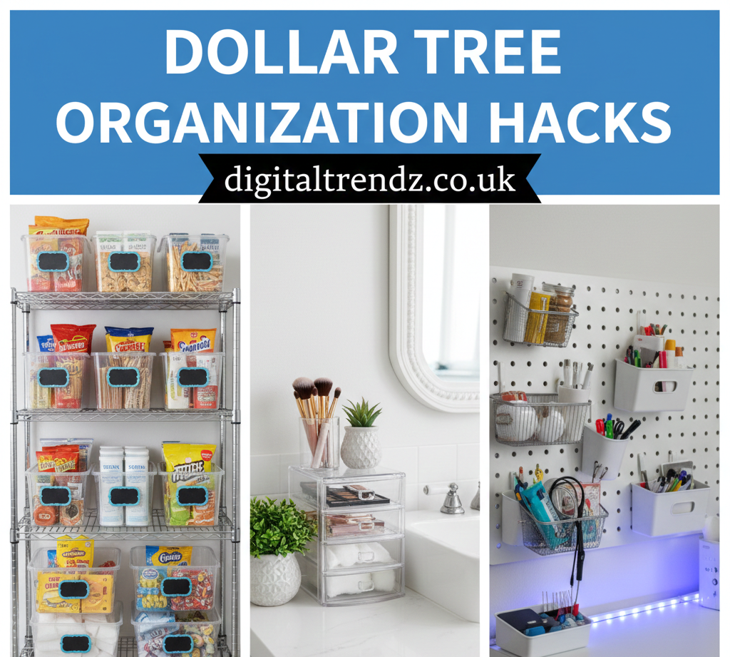 dollar tree organization hacks