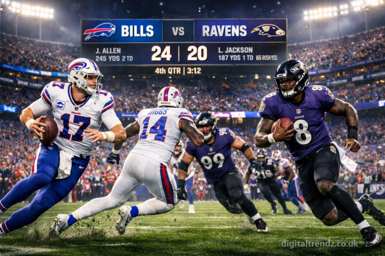 buffalo bills vs baltimore ravens match player stats