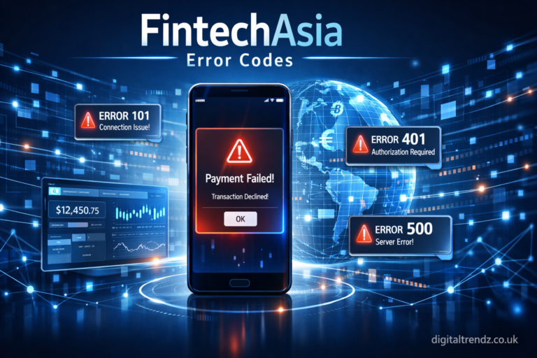 FintechAsia Error Codes Explained: Fix & Meaning Guide 2026 FintechAsia Error Codes